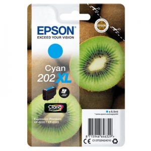 Original Epson 202XL Druckerpatrone C13T02H24010 cyan